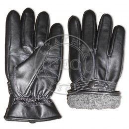 Winter Pieces Leather Motorcycle Gloves